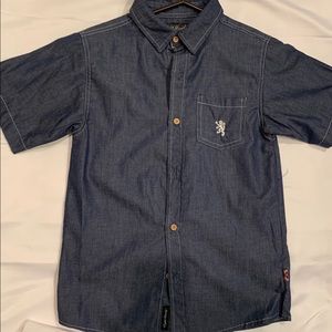 Boys EnglishLaundry button down short sleeve shirt